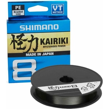 Shimano Šnúra Kairiki 8 Steel Gray 150 m 0,23 mm