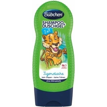 Bübchen Kids 2v1 Šampón a sprchový gél 230 ml Tiger