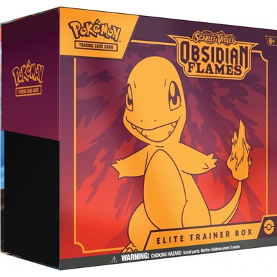 Pokémon TCG Obsidian Flames Elite Trainer Box – Zboží Dáma