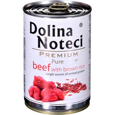 Dolina Noteci Premium Pure hovädzie s hnedou ryžou 400 g