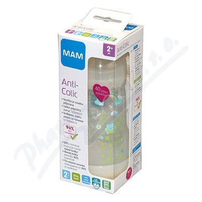 MAM láhev Anti Colic modrá 260ml – Sleviste.cz