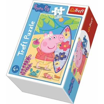 Trefl Prasátko Peppa Na pláži 54 dielov