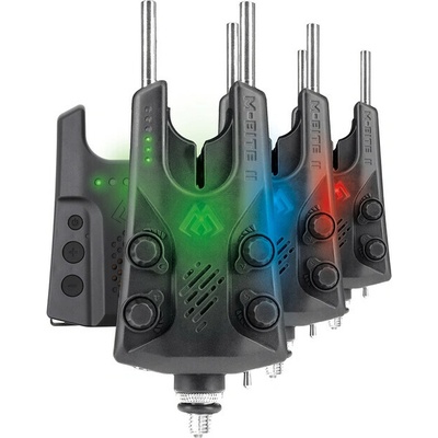 MIKADO Signalizátory záberu Carp M-Bite II (SET 3 + 1)