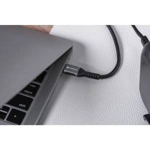 Forcell GSM ForCell USB Cable FORCELL F-ENERGY C263 cable Type C to Type C QC4.0 PD 5A 240W Cafule 1.2 m black