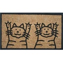 BO MA Kokos + guma 2 kočky hnědá 40x70 cm