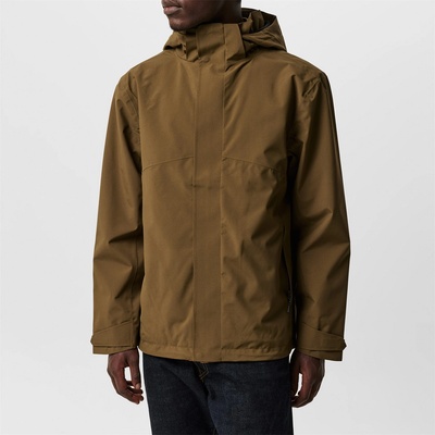 Firetrap Непромокаемо яке Firetrap Men's Hooded DWR Long Sleeve Waterproof Jacket - Khaki