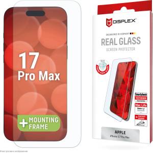 Displex Стъклен протектор за екран Displex Real Glass (2D) за iPhone 17 Pro Max (28560)