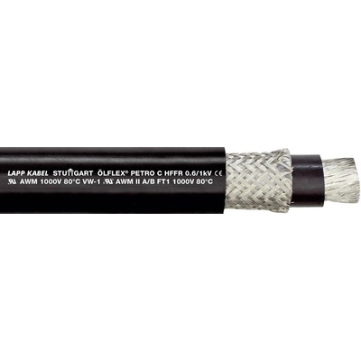 LAPP ÖLFLEX® PETRO C HFFR 23266/1000 riadiaci kábel 5 G 4 mm², 1000 m, čierna