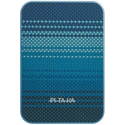 PITAKA Преносима арамидна външна батерия с USB-C порт и безжично зареждане с MagSafe - Pitaka Qi2 Aramid Fiber Magnetic Power Bank 10000 mAh 15W Moonrise (PBQ2503)