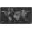 NATEC Gaming Mouse Mat Natec Time Zone Map Maxi Black