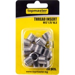 Topmaster Professional Резбови приставки M12*1.75*16.3, 20бр. Topmaster Professional (339709)