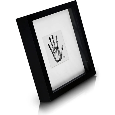 Casa Chic Camden, рамка за картина, 23 x 23 cm и 10 x 10 cm, паспарту, истинско дърво (CL-BOX-23x23-BLK) (CL-BOX-23x23-BLK)