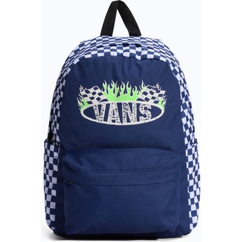 Vans Детска градска раница Vans Old Skool Grom 18 l checkerboard deep indigo