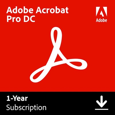 Adobe Acrobat Pro DC 1 rok – Zboží Živě