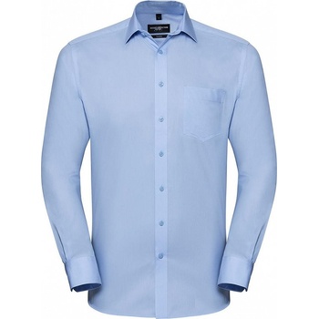 Russell Collection Košeľa Tailored Coolmax svetlo modrá