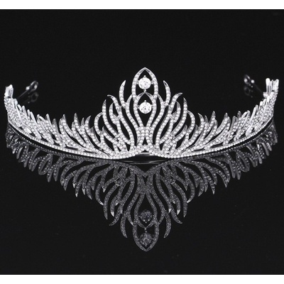 B-TOP luxusní svatební korunka tiara SHINY 62438 – Hledejceny.cz