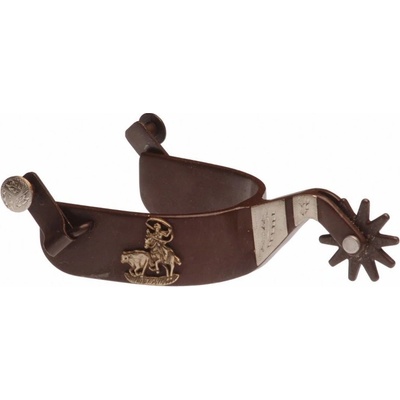 POOL'S Westernové ostruhy BROWN TEAM ROPER