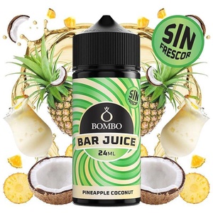 Bombo Bar Juice Pineapple Coconut No Ice 24ml/120ml - boombvaping - 31,10 лв