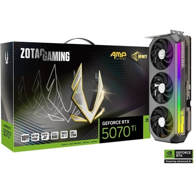 ZOTAC GeForce RTX 5070 Ti AMP Extreme INFINITY 16GB GDDR7 256bit (ZT-B50710B-10P)