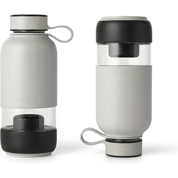 Lékué Bottle To Go 0,6l šedá