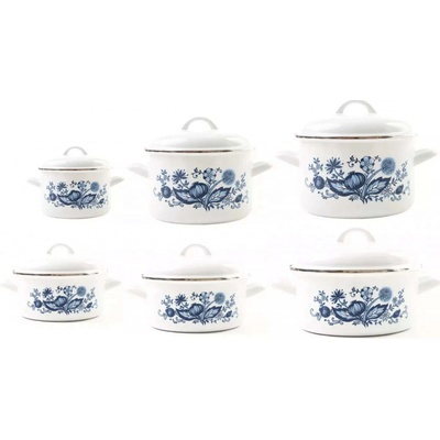 Metalac Sada smaltovaných hrnců CIBULAK 6 ks – Hledejceny.cz