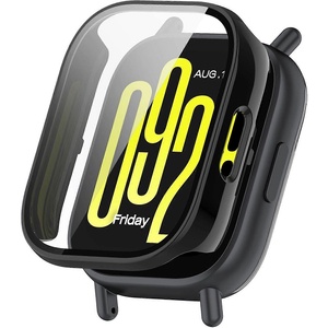 Techsuit Протектор за Xiaomi Redmi Watch 5 Active - Techsuit - Defense360 Pro + Протектор за екран - Черен (KF2349345)