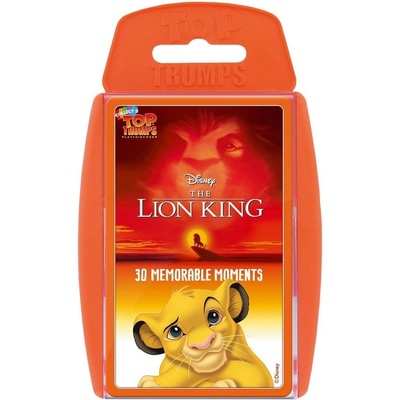 Winning Moves Игра с карти Top Trumps - Lion King (WM35880)