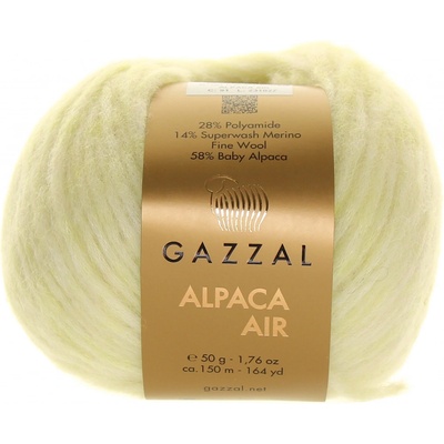 Gazzal Alpaca Air 91 smetanově zelenkavá