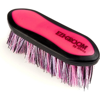 Ezi-Groom Grip Dandy Brush - B. Pink