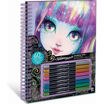 Nebulous Stars Nebulous Star Omalovánky s černými stránkami Isadora – Zboží Dáma