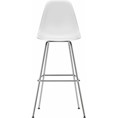 Vitra Eames Plastic High cotton white / chrome