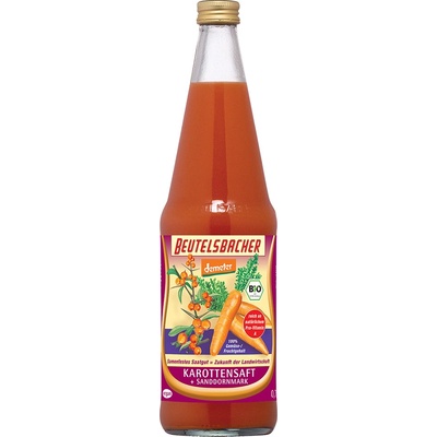 Beutelsbacher bio mrkvovo rakytníková šťáva 700 ml