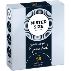 MISTER SIZE Презервативи "mister size" 3 бр. 53 мм. за пениси 11 - 12 см