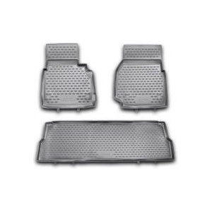  3D Гумени стелки за LAND ROVER Defender 110 5D (2007+) 3 pcs