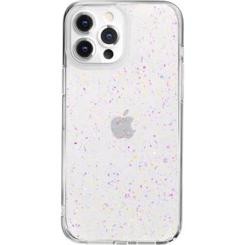 SwitchEasy Starfield Case - дизайнерски хибриден удароустойчив кейс за iPhone 13 Pro Max (бял)