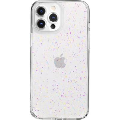 SwitchEasy Starfield Case - дизайнерски хибриден удароустойчив кейс за iPhone 13 Pro Max (бял)