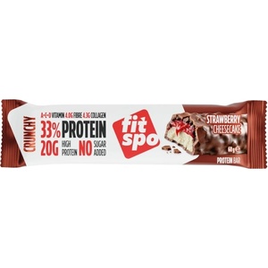 FIT SPO Crunchy | Protein Bar [60 грама] Ягодов Чийзкейк