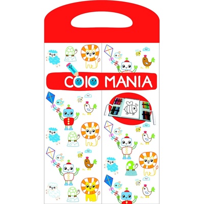 Omaľovánka Colomania červená