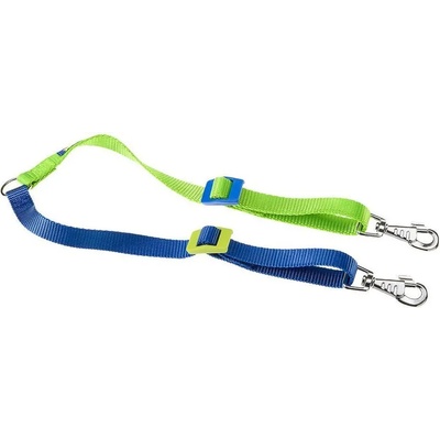 Ferplast Тwin Colors 20*50 повод за 2 кучета, дължина 33-50 см, ширина 20 мм