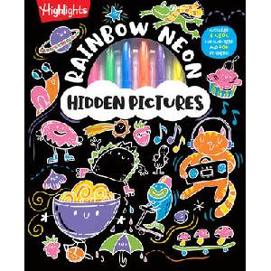 Rainbow Neon Hidden Pictures | HIGHLIGHTS (ISBN: 9781639622528)