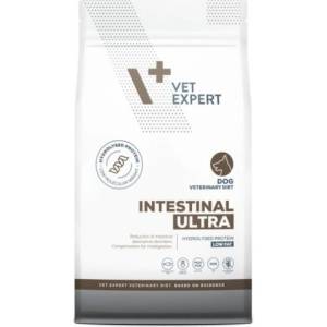 VetExpert Intestinal Ultra Low fat Dog - суха хидролизирана храна за кучета с хронични заболявания на храносмилателната система - 8 кг - Полша