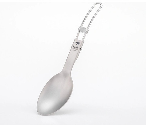 Keith Titanium Folding Titanium Fork