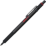 rOtring 600 Ballpoint Pen | Medium Tip | Black Ink | Black Barrel | Refillable - 2032577 (2032577)