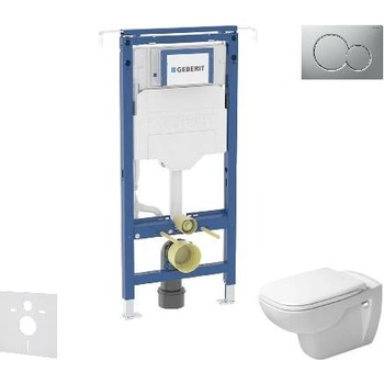 Geberit Duofix Duravit s tlačidlom Sigma01 SANI11CP2100