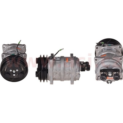 univerzální kompresor ZEXEL TM15 12V, řemenice 132 mm, A2, horizontální rotalock R134a/R404a