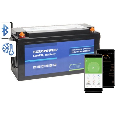 EUROPOWER LiFePO4 12,8V 150Ah LFP