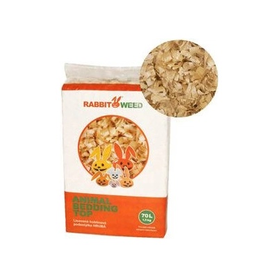 RabWeed Hobliny podestýlka lis. hrubá TOP 70 l/1,5 kg