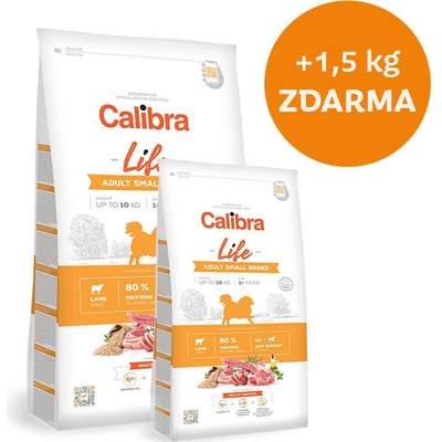 Calibra Dog LIFE Adult Small Breed Lamb 7,5 kg