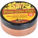 Vivaco Sun Glitter effect opalovací máslo s bio arganovým olejem SPF15 200 ml