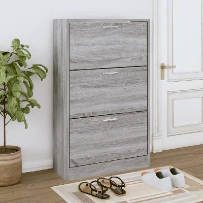 VidaXL 63x24x103 cm 342553 šedý sonoma